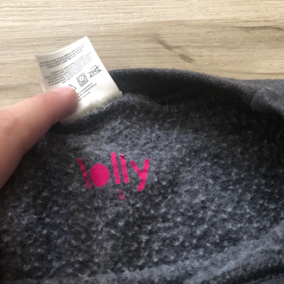 MADE WORTHY Leopard Print Grey Crewneck - Picture 3 of 7